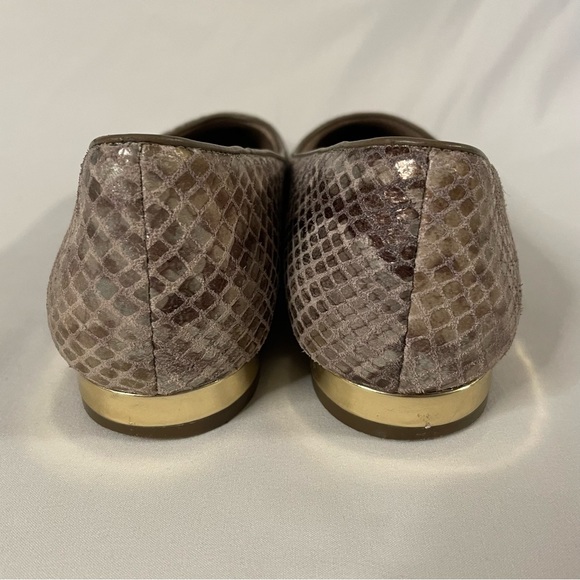 Rockport Addelyn Snakeskin Almond Toe Flats Women’s Size 6 - Picture 7 of 11